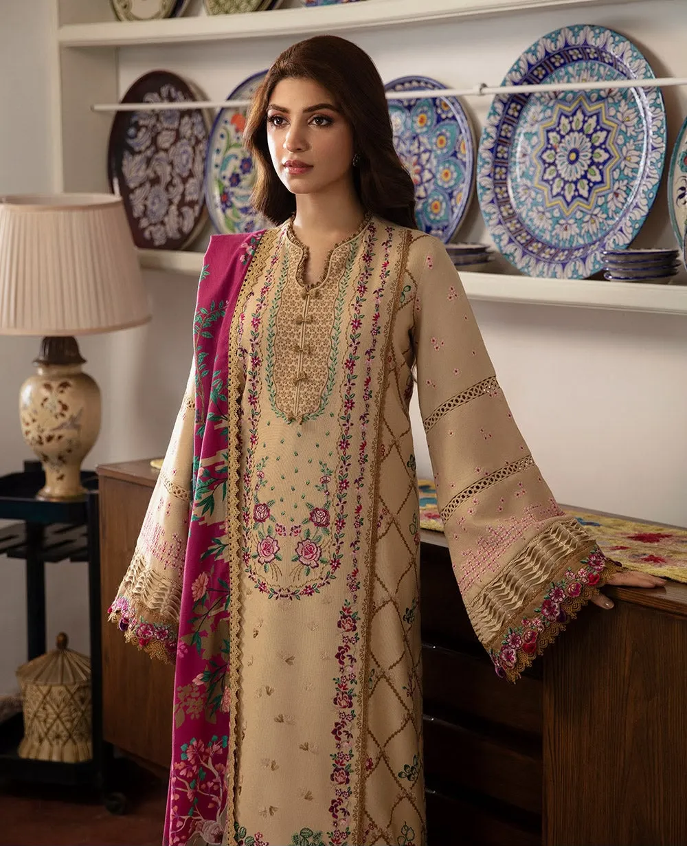 Beige & Magenta Festive Edit