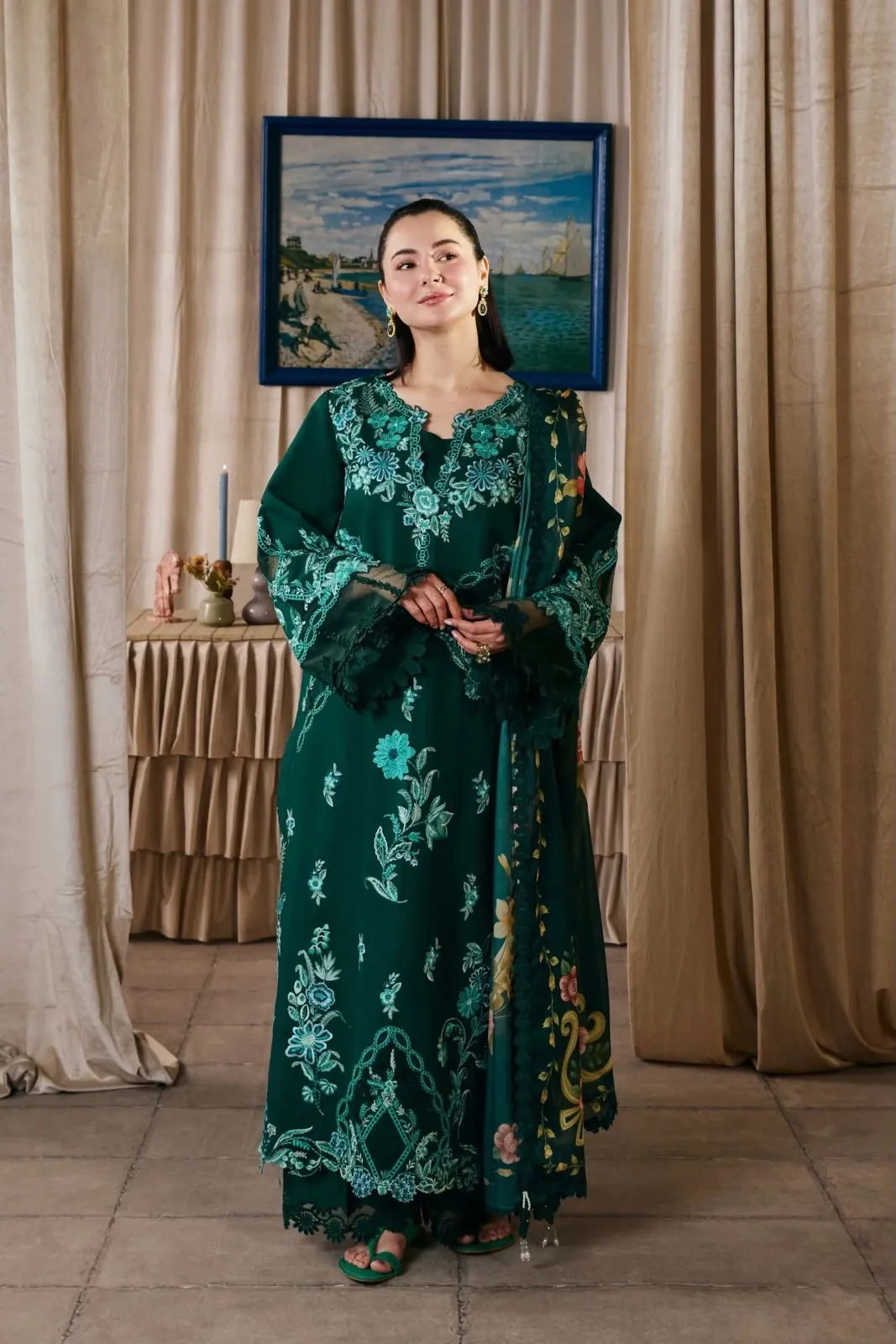 Emerald Festive Collection detail