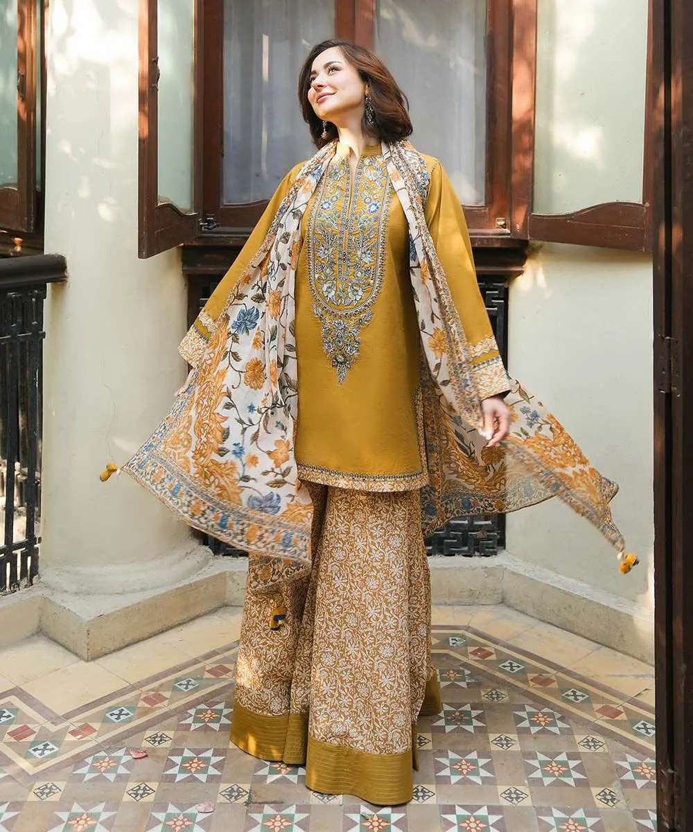 Golden Floral Luxe Set